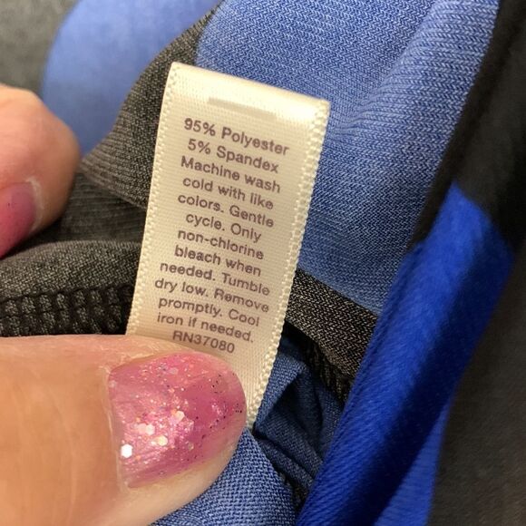 Cato Size 18/20 BoHo dress with large blue circles/polkadot - Picture 8 of 11